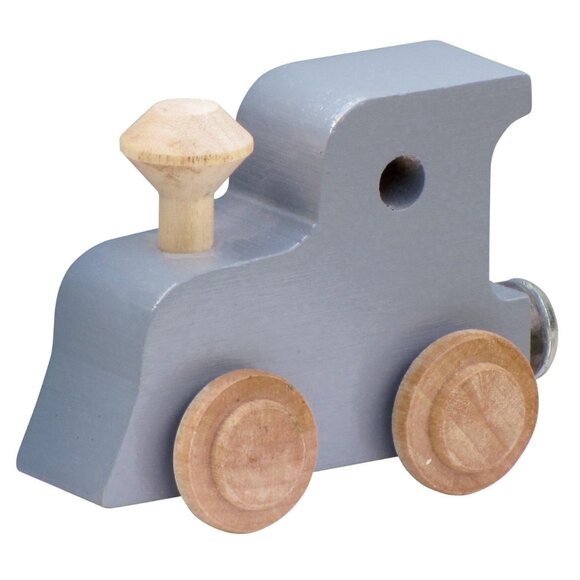 NWT NameTrains Pastel Engine (Gray) - Picture 1 of 6